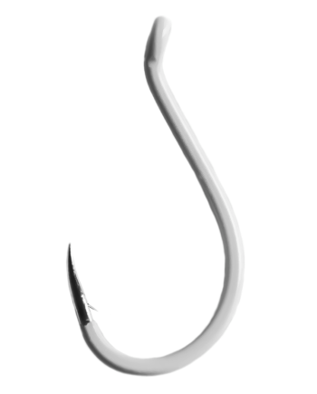 Gamakatsu 208408-25 NS Black Size 4 Octopus Circle 25 Pack Fishing Hooks