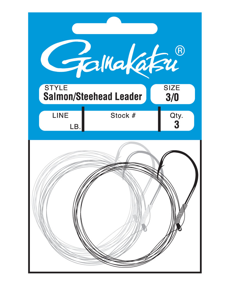 Salmon/Steelhead Leader Gamakatsu USA Fishing Hooks