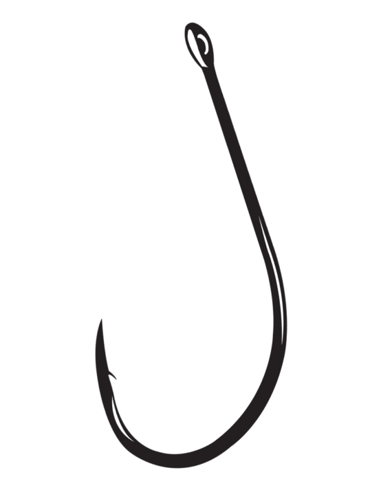 Gamakatsu SL12S Big Game – Hameçons Simples étamés Taille 2/0 – Lot De 25 – Neufs
