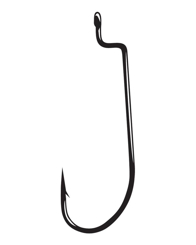 Worm Hooks, Offset Shank Gamakatsu USA Fishing Hooks